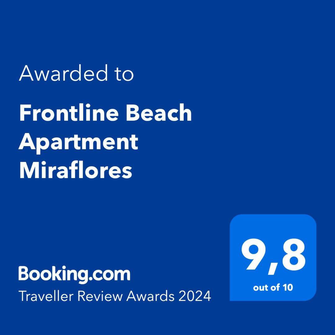 Frontline Beach Apartment Miraflores Sitio de Calahonda Luaran gambar